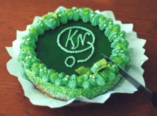 KNO celebration cake