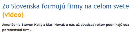 Hospodarske Noviny headline